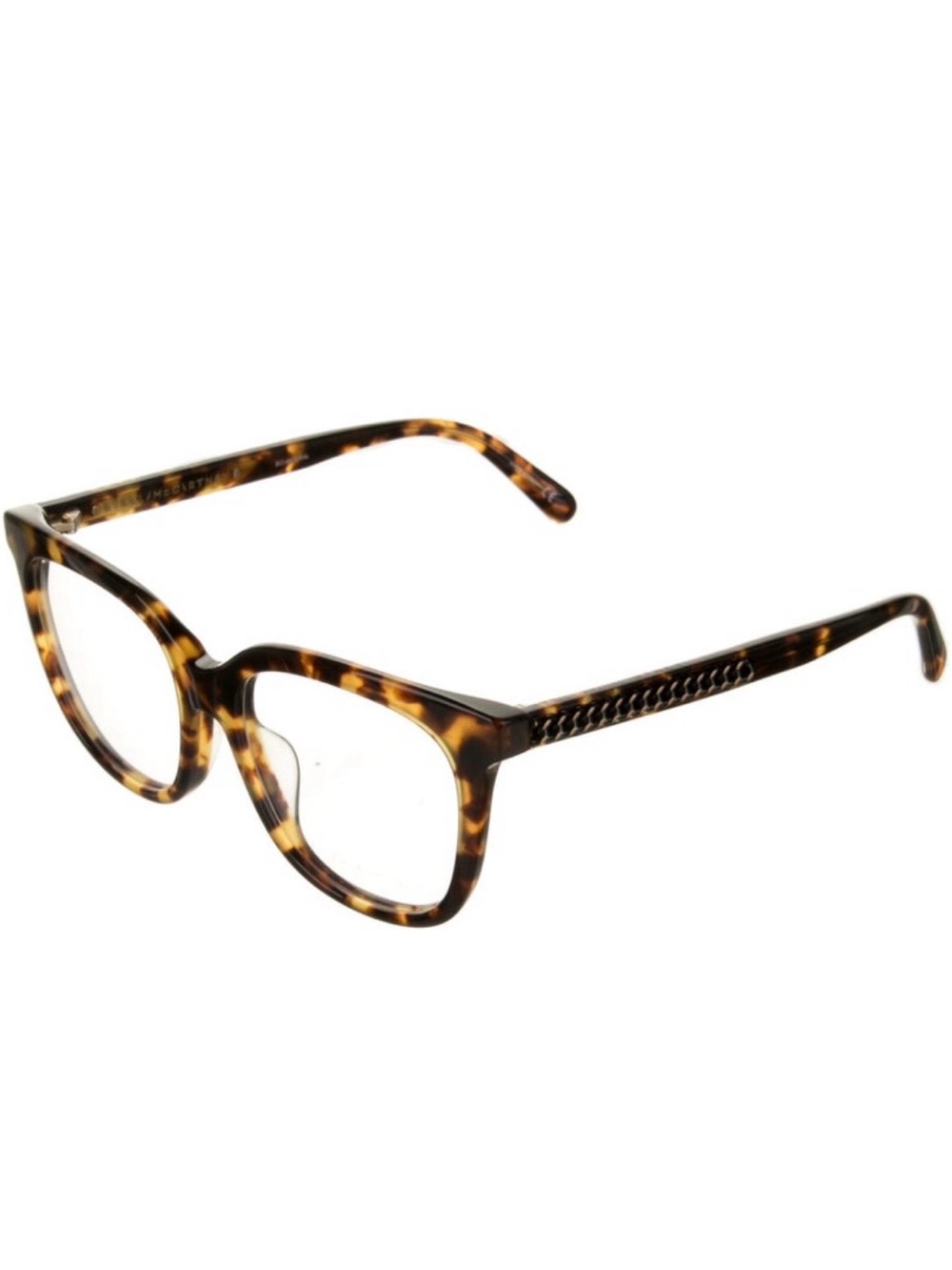 Stella McCartney Havana Tortoiseshell Optical Eyeglass Frames - Picture 3 of 8